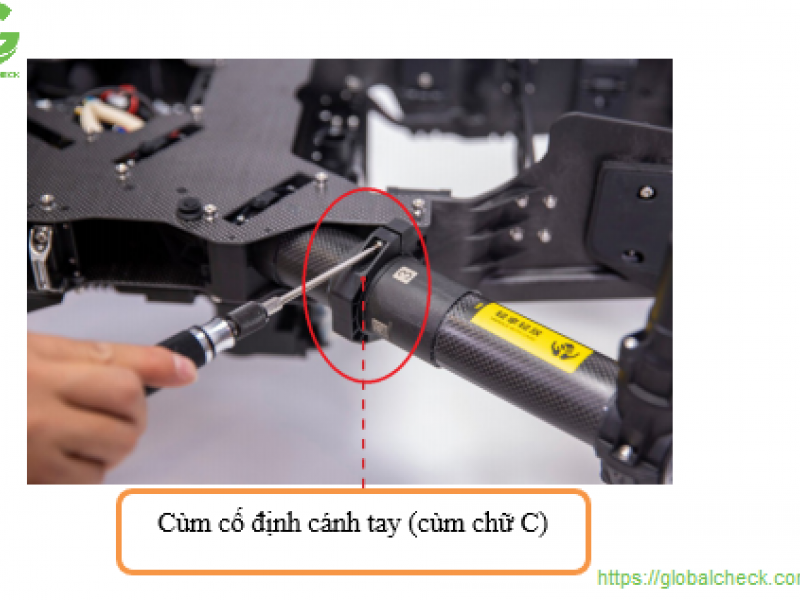 Máy bay phun thuốc PGxp 2020 rung lắc bất thường - Biện pháp khắc phục