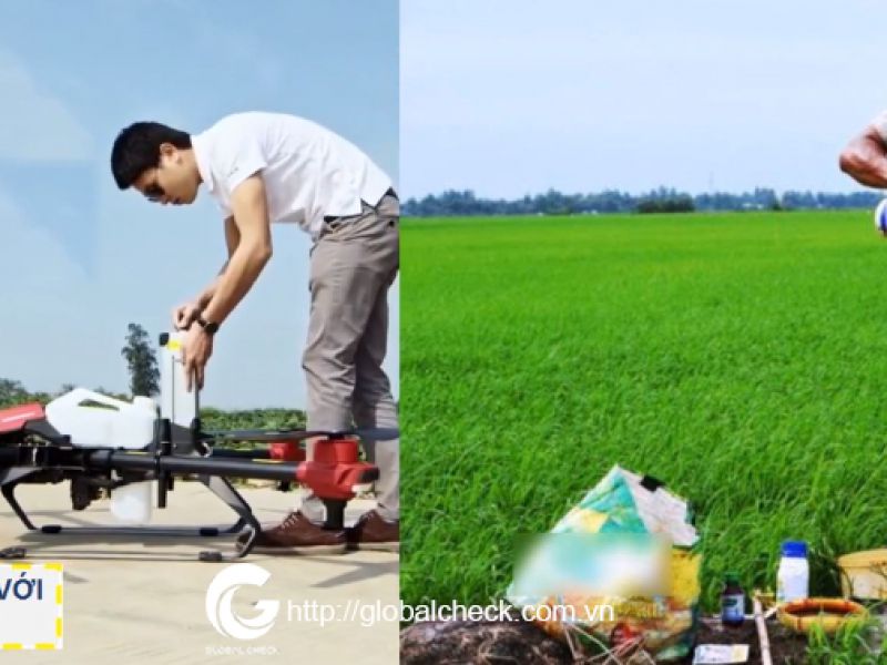 5 lợi ích của máy bay phun thuốc trừ sâu với bà con nông dân