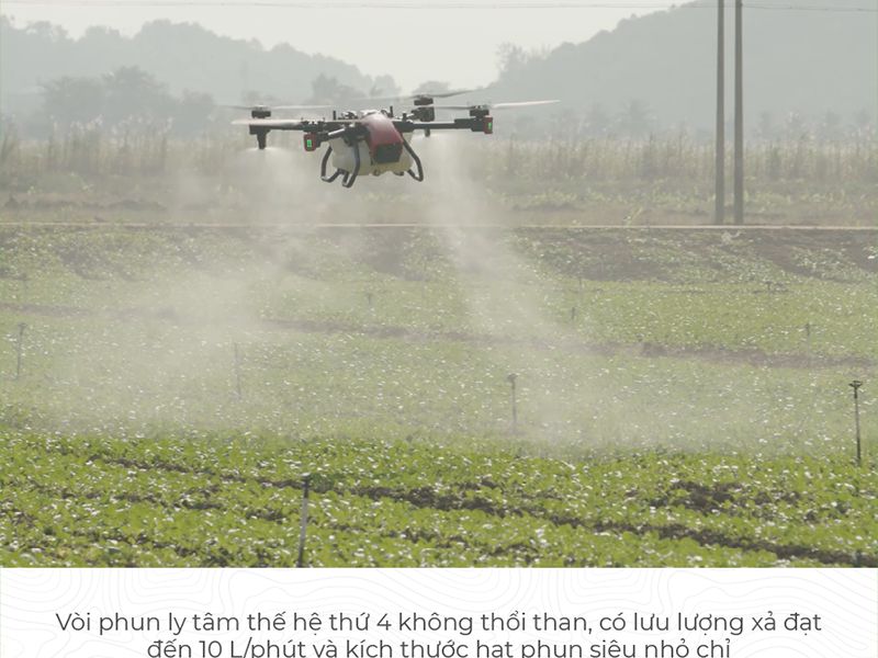 Máy bay sạ lúa đạt năng suất hiệu quả cao được khách hàng tin dùng hiện nay