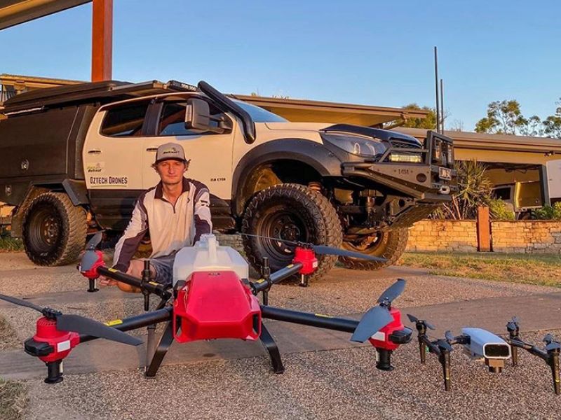 Máy bay phun thuốc phiên bản PG30s đem hy vọng mới cho nông nghiệp Úc